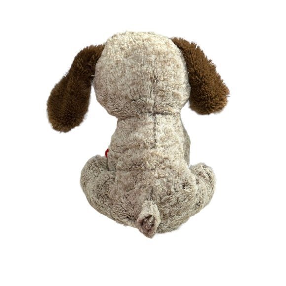 Homerbest Plush Dog Red‎ Bone "I Dig U" Stuffed Animal Brown - Picture 6 of 6